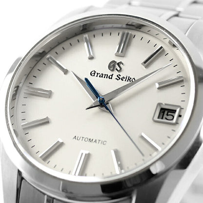 中古 セイコー SEIKO グランドセイコー 9Sメカニカル ブライトチタン 廃盤モデル SBGR259 アナログ 腕時計 ブランド メンズ シルバー UW-SJ-GS-00008