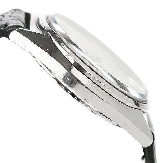 中古 セイコー SEIKO グランドセイコー 56GS ハイビート 5645-7010 5645-7010 アナログ 腕時計 ブランド メンズ シルバー ブラック UW-SJ-GS-00009