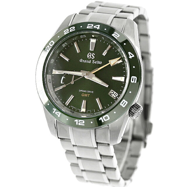 中古 超美品 セイコー SEIKO グランドセイコー スポーツコレクション スプリングドライブ GMT 9R66-0AL0 アナログ 腕時計 ブランド メンズ UW-SJ-GS-00011