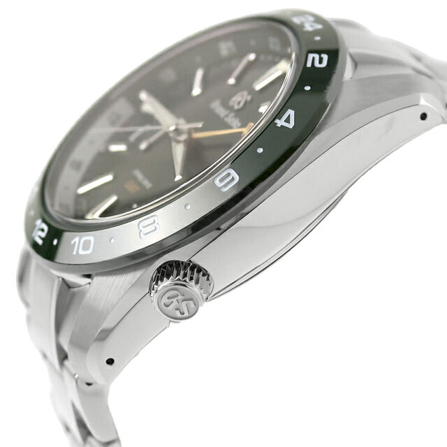 中古 超美品 セイコー SEIKO グランドセイコー スポーツコレクション スプリングドライブ GMT 9R66-0AL0 アナログ 腕時計 ブランド メンズ UW-SJ-GS-00011