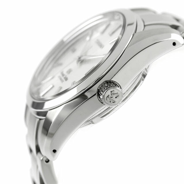 中古 仕上げ済 美品 セイコー SEIKO グランドセイコー メカニカル スタンダード 9S65-00B0 アナログ 腕時計 ブランド メンズ シルバー UW-SJ-GS-00013