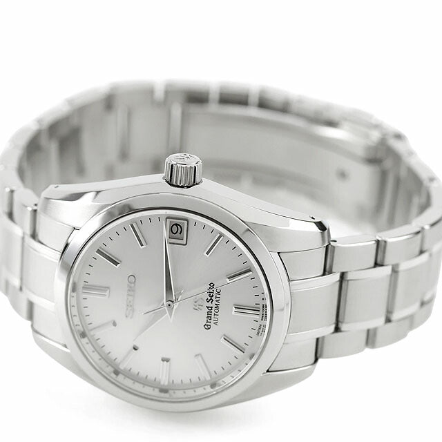 中古 仕上げ済 美品 セイコー SEIKO グランドセイコー メカニカル スタンダード 9S65-00B0 アナログ 腕時計 ブランド メンズ シルバー UW-SJ-GS-00013