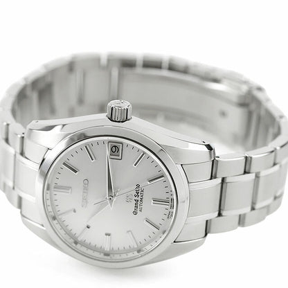 中古 仕上げ済 美品 セイコー SEIKO グランドセイコー メカニカル スタンダード 9S65-00B0 アナログ 腕時計 ブランド メンズ シルバー UW-SJ-GS-00013