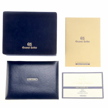 中古 仕上げ済 美品 セイコー SEIKO グランドセイコー メカニカル スタンダード 9S65-00B0 アナログ 腕時計 ブランド メンズ シルバー UW-SJ-GS-00013