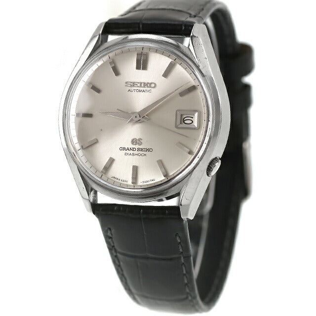 中古 OH済 セイコー SEIKO グランドセイコー 62GS デイト 初期型 獅子メダリオン 1966年製 アナログ 腕時計 ブランド メンズ シャンパンゴールド ブラック UW-SJ-GS-00015