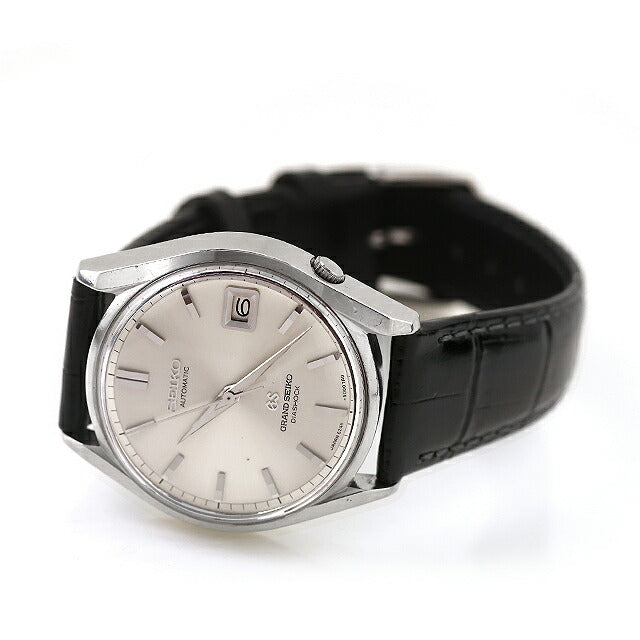 中古 OH済 セイコー SEIKO グランドセイコー 62GS デイト 初期型 獅子メダリオン 1966年製 アナログ 腕時計 ブランド メンズ シャンパンゴールド ブラック UW-SJ-GS-00015