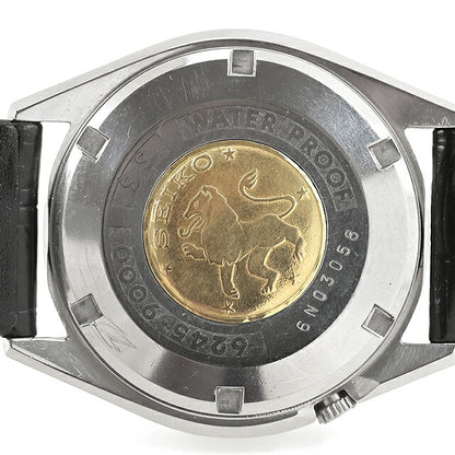 中古 OH済 セイコー SEIKO グランドセイコー 62GS デイト 初期型 獅子メダリオン 1966年製 アナログ 腕時計 ブランド メンズ シャンパンゴールド ブラック UW-SJ-GS-00015