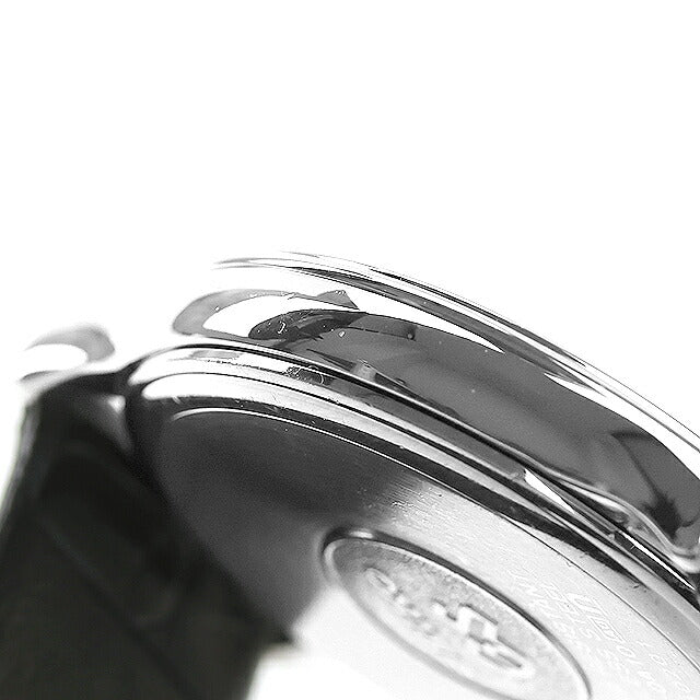 中古 メーカーOH済 セイコー SEIKO グランドセイコー 8J年差クオーツ 34mm 社外ワニ革ベルト カイマン アナログ 腕時計 ブランド メンズ UW-SJ-GS-00016