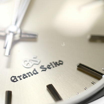 中古 メーカーOH済 セイコー SEIKO グランドセイコー 8J年差クオーツ 34mm 社外ワニ革ベルト カイマン アナログ 腕時計 ブランド メンズ UW-SJ-GS-00016