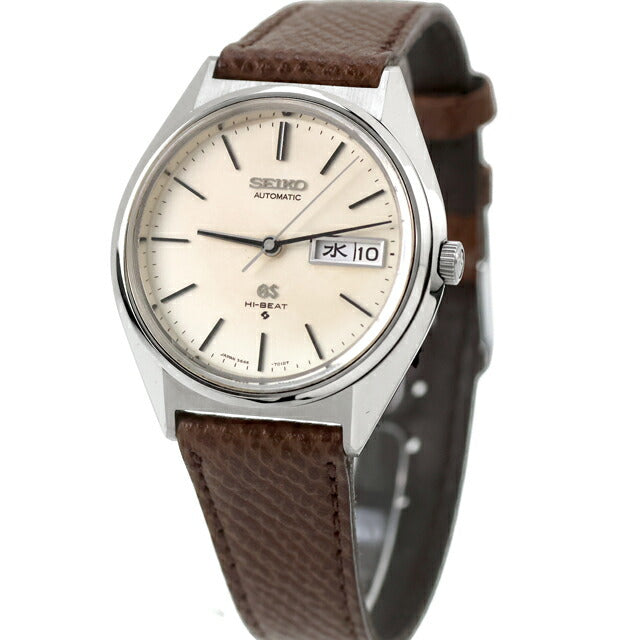 中古 美品 セイコー SEIKO グランドセイコー 56GS ハイビート デイデイト 1972年2月製造 5646-7010 アナログ 腕時計 ブランド メンズ UW-SJ-GS-00017
