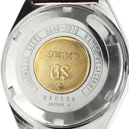 中古 美品 セイコー SEIKO グランドセイコー 56GS ハイビート デイデイト 1972年2月製造 5646-7010 アナログ 腕時計 ブランド メンズ UW-SJ-GS-00017