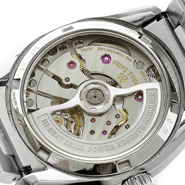 中古 セイコー SEIKO エボリューション9 白樺 9Sメカニカル ハイビート 36000 9SA5-00C0 SLGH005 アナログ 腕時計 ブランド メンズ シルバー UW-SJ-GS-00021