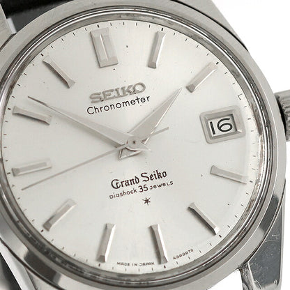 中古 OH済 セイコー SEIKO グランドセイコー セルフデーター セカンドモデル クロノメーター 獅子 1964年製 社外リューズ 43999 腕時計 メンズ UW-SJ-GS-00024
