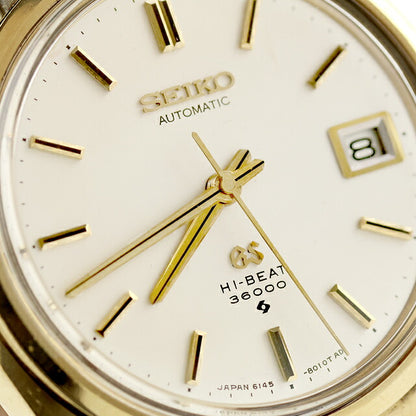 中古 OH済 セイコー SEIKO グランドセイコー 61GS ハイビート 初期型 1969年3月製 昭和44年 6145-8000 アナログ 腕時計 ブランド メンズ UW-SJ-GS-00027