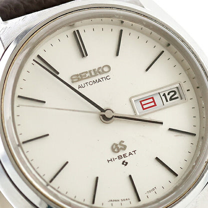 中古 OH済 セイコー SEIKO グランドセイコー 56GS デイデイト 1974年3月製 昭和49年 5646-7011 アナログ 腕時計 ブランド メンズ UW-SJ-GS-00028
