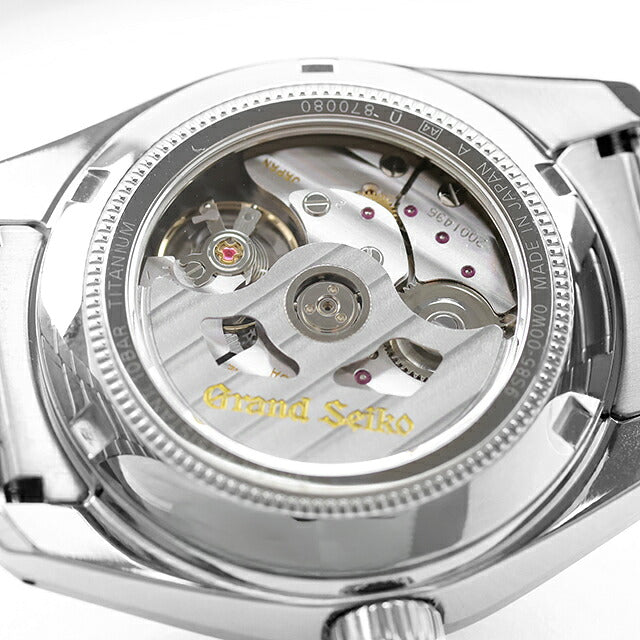 中古 セイコー SEIKO グランドセイコー ヘリテージコレクション メカニカルハイビート36000 チタン 9S85-00W0 SBGH243 アナログ 腕時計 メンズ UW-SJ-GS-00031