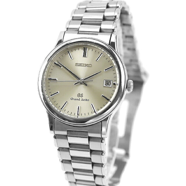 中古 セイコー SEIKO グランドセイコー 薄型 年差クオーツ 時差修正 8J56-7000 SBGF013 アナログ 腕時計 ブランド メンズ シャンパンゴールド UW-SJ-GS-00034