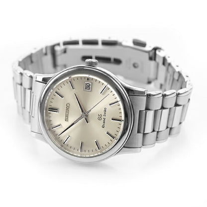 中古 セイコー SEIKO グランドセイコー 薄型 年差クオーツ 時差修正 8J56-7000 SBGF013 アナログ 腕時計 ブランド メンズ シャンパンゴールド UW-SJ-GS-00034