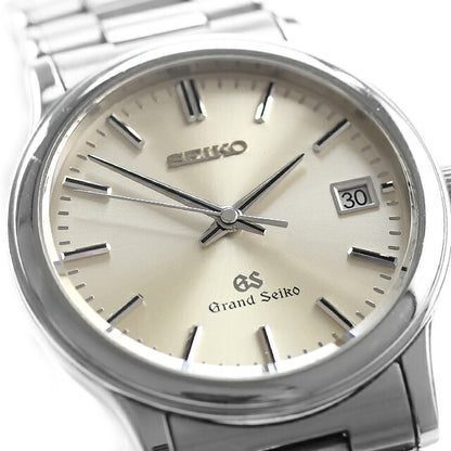 中古 セイコー SEIKO グランドセイコー 薄型 年差クオーツ 時差修正 8J56-7000 SBGF013 アナログ 腕時計 ブランド メンズ シャンパンゴールド UW-SJ-GS-00034