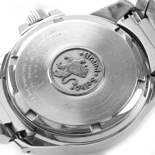 中古 セイコー SEIKO グランドセイコー ヘリテージコレクション スプリングドライブ 9R65 9R65-0AG1 アナログ 腕時計 ブランド メンズ アイボリー UW-SJ-GS-00035