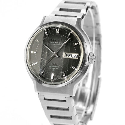 Used Overhauled Seiko SEIKO King Seiko Chronometer 56 Series Genuine Bracelet High Beat Gray Gradation 5626-7170 Watch Men&