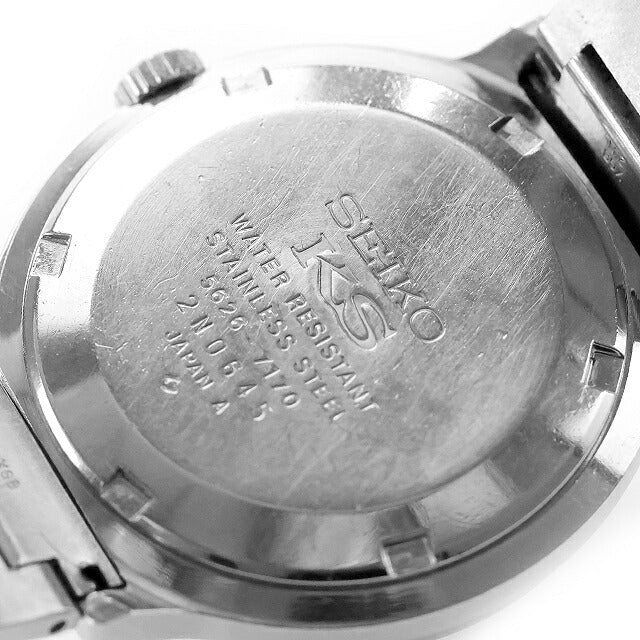 Used Overhauled Seiko SEIKO King Seiko Chronometer 56 Series Genuine Bracelet High Beat Gray Gradation 5626-7170 Watch Men&