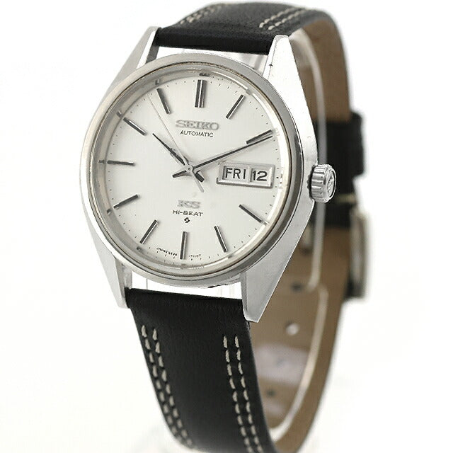 Used Overhauled Good Condition Seiko SEIKO King Seiko High Beat 56KS Day Date Medallion Made in 1971 5626-7110 Watch Brand Men&