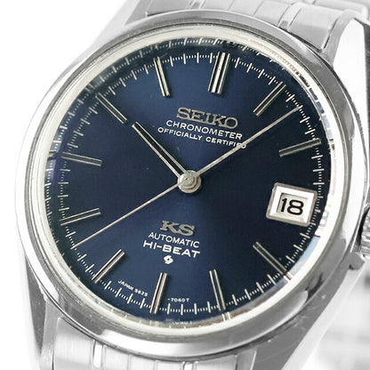 中古 セイコー SEIKO キングセイコー ハイビート 56KS クロノメーター デイト メダリオン 1972年製 5625-7040 腕時計 ブランド メンズ UW-SJ-KS-00003