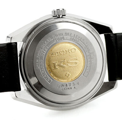 Used Overhauled Seiko SEIKO King Seiko 5626-7000 56KS High Beat Made in 1969 5626-7000 Analog Watch Brand Men&