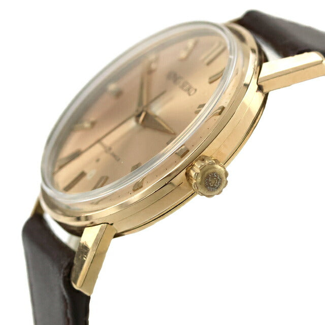 中古 OH済 セイコー SEIKO キングセイコー ファーストモデル J14102E SD文字盤 1962年製 14KGF アナログ 腕時計 ブランド メンズ UW-SJ-KS-00006