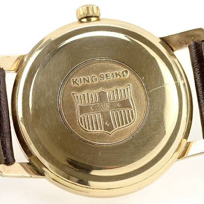 中古 OH済 セイコー SEIKO キングセイコー ファーストモデル J14102E SD文字盤 1962年製 14KGF アナログ 腕時計 ブランド メンズ UW-SJ-KS-00006