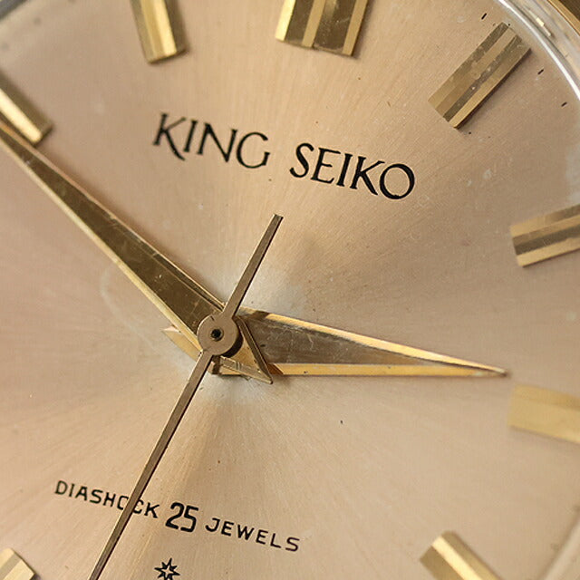 中古 OH済 セイコー SEIKO キングセイコー ファーストモデル J14102E SD文字盤 1962年製 14KGF アナログ 腕時計 ブランド メンズ UW-SJ-KS-00006