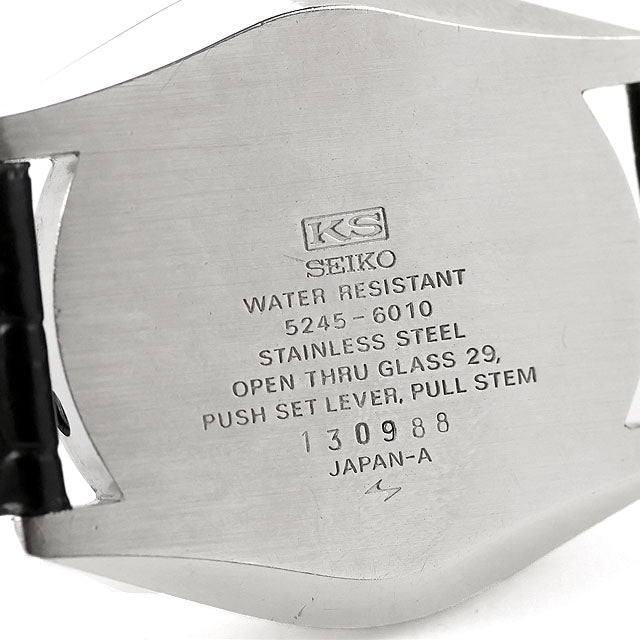 中古 セイコー SEIKO キングセイコー 52KS スペシャル ハイビート クロノメーター 1971年製 ワンピースケース 腕時計 ブランド メンズ UW-SJ-KS-00010