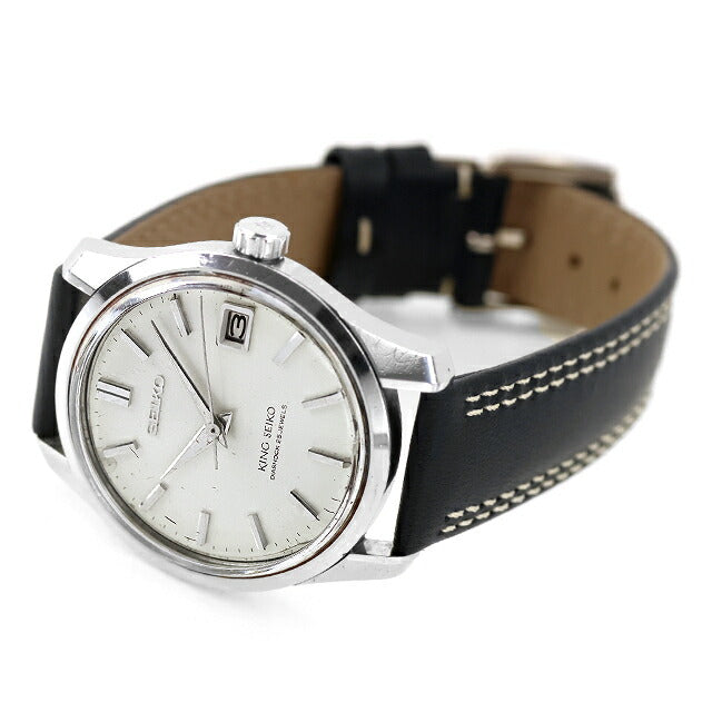 Used Seiko SEIKO King Seiko 44KS Date Manual Winding 1965 Analog Watch Brand Men&