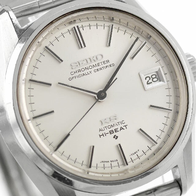 Used Seiko SEIKO King Seiko 56KS Chronometer Date 1972 High Beat Analog Watch Brand Men&