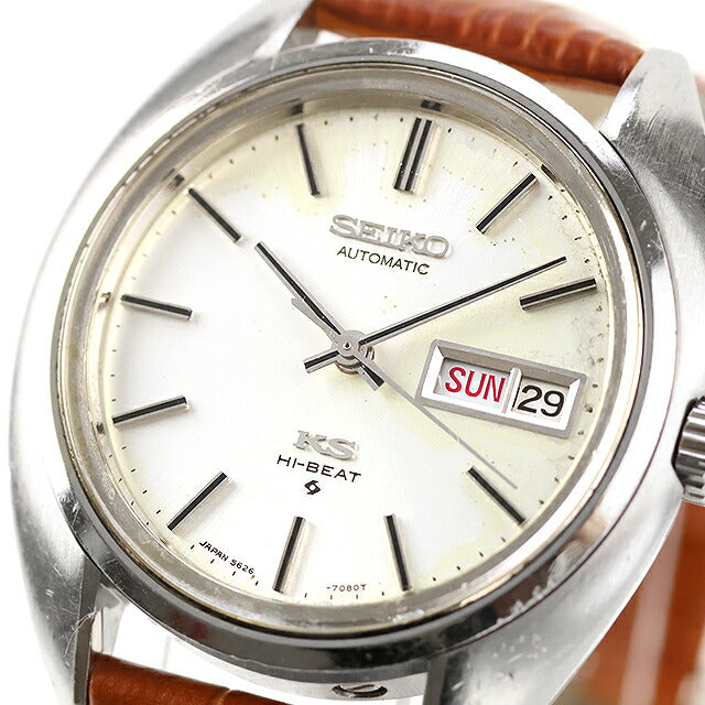 Used Seiko SEIKO King Seiko 56KS High Beat Day Date 1970 Analog Watch Brand Men&