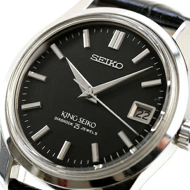 Used Seiko SEIKO King Seiko 44KS Date Manual Winding Redundant Dial Made in 1966 Analog Watch Brand Men&
