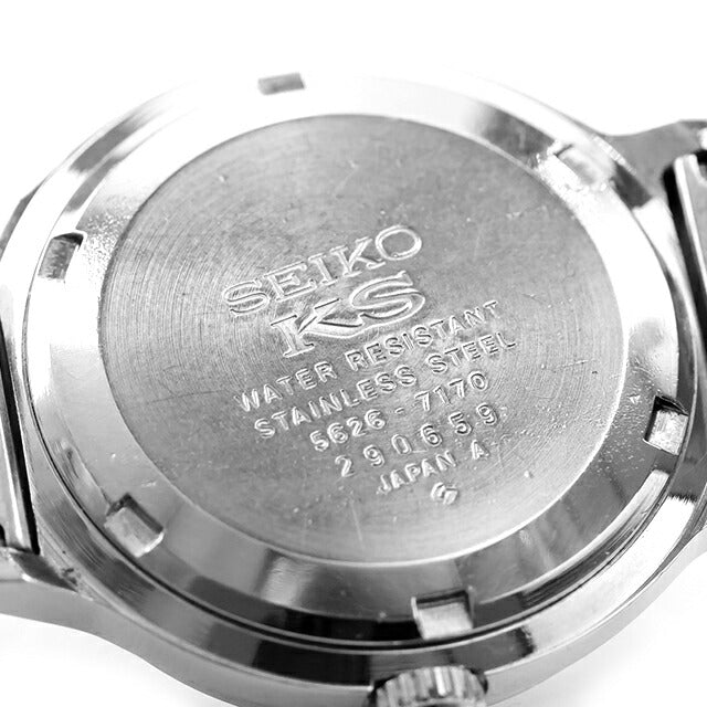 Used Overhauled Seiko SEIKO King Seiko Chronometer 56KS Day Date Genuine 3-sided Glass Genuine Bracelet Made in 1972 Analog Watch Brand Men&