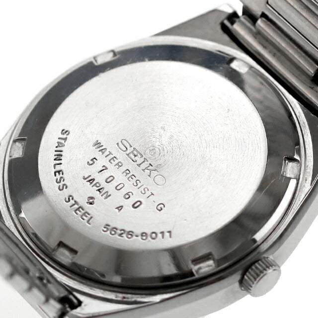 Used Overhauled Seiko SEIKO King Seiko Day Date Tonneau Case Satin Dial Made in 1975 Analog Watch Brand Men&
