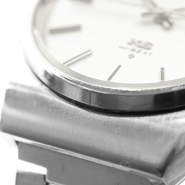 Used Overhauled Seiko SEIKO King Seiko Day Date Tonneau Case Satin Dial Made in 1975 Analog Watch Brand Men&