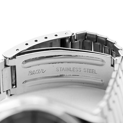 Used Overhauled Seiko SEIKO King Seiko Day Date Tonneau Case Satin Dial Made in 1975 Analog Watch Brand Men&