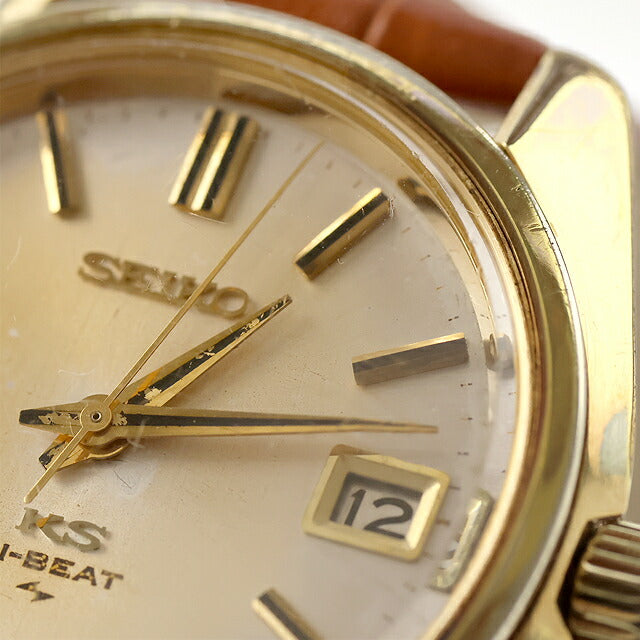 Used Seiko SEIKO King Seiko 45KS Manual Winding High Beat Date 1969 Analog Watch Brand Men&