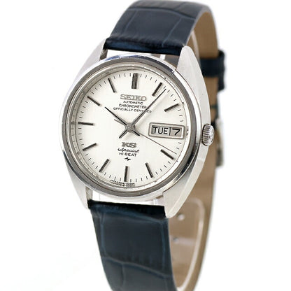 Used Overhauled Seiko SEIKO King Seiko Special Chronometer 52KS Day Date Silky Dial Made in 1971 Analog Watch Brand Men&