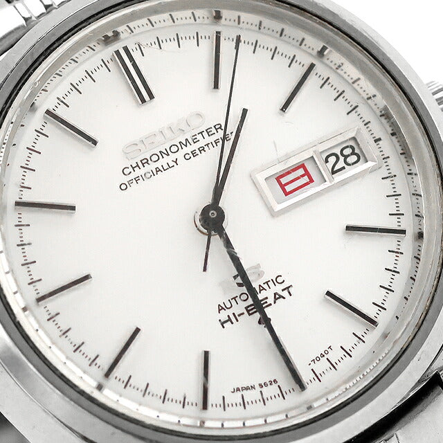 中古 セイコー SEIKO キングセイコー 56KS クロノメーター 1971年製 ビンテージ アンティーク 5626-7040 アナログ 腕時計 ブランド メンズ UW-SJ-KS-00027