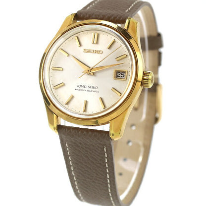 中古 OH済 セイコー SEIKO キングセイコー 44KS デイト 1965年製 ビンテージ アンティーク 4402-8000 アナログ 腕時計 ブランド メンズ UW-SJ-KS-00029