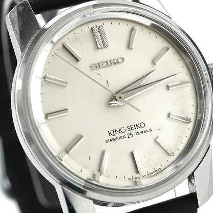 中古 OH済 セイコー SEIKO キングセイコー 44KS セカンドモデル 手巻き 1966年3月製 昭和41年 44-9990 アナログ 腕時計 ブランド メンズ UW-SJ-KS-00032