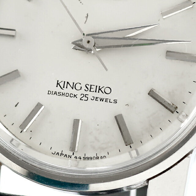 中古 OH済 セイコー SEIKO キングセイコー 44KS セカンドモデル 手巻き 1966年3月製 昭和41年 44-9990 アナログ 腕時計 ブランド メンズ UW-SJ-KS-00032