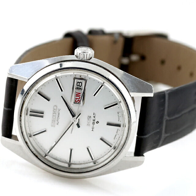 中古 OH済 セイコー SEIKO キングセイコー ハイビート デイデイト 5626-7000 ワンピースケース 1969年11月製 5626-7000 アナログ 腕時計 ブランド メンズ UW-SJ-KS-00033