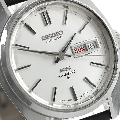 中古 OH済 セイコー SEIKO キングセイコー ハイビート デイデイト 5626-7000 ワンピースケース 1969年11月製 5626-7000 アナログ 腕時計 ブランド メンズ UW-SJ-KS-00033