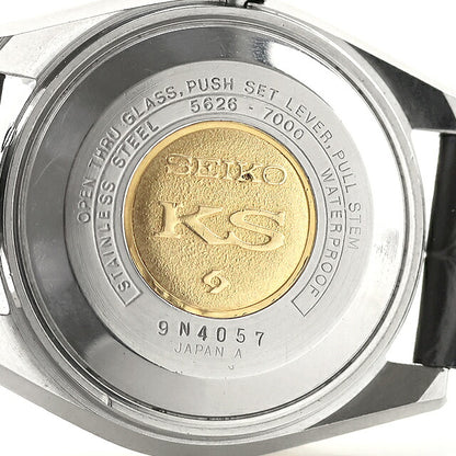 中古 OH済 セイコー SEIKO キングセイコー ハイビート デイデイト 5626-7000 ワンピースケース 1969年11月製 5626-7000 アナログ 腕時計 ブランド メンズ UW-SJ-KS-00033